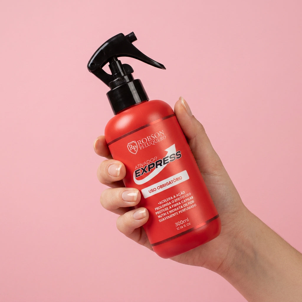 Acelerador de Liso Espelhado 300ml Robson Peluquero