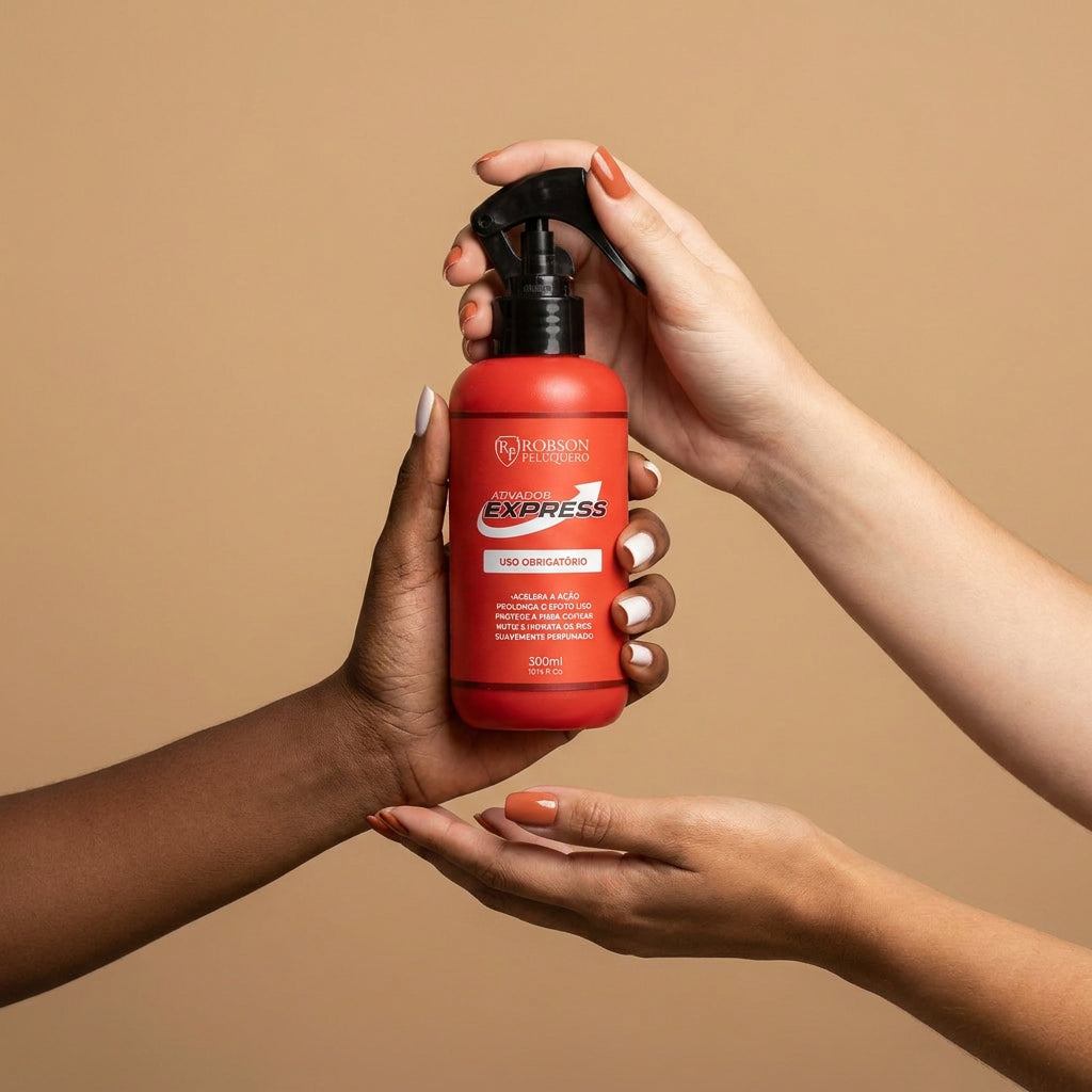 Acelerador de Liso Espelhado 300ml Robson Peluquero