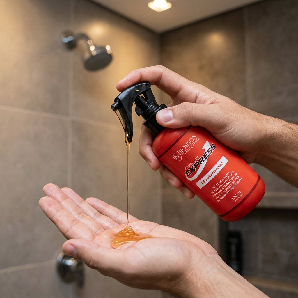 Acelerador de Liso Espelhado 300ml Robson Peluquero