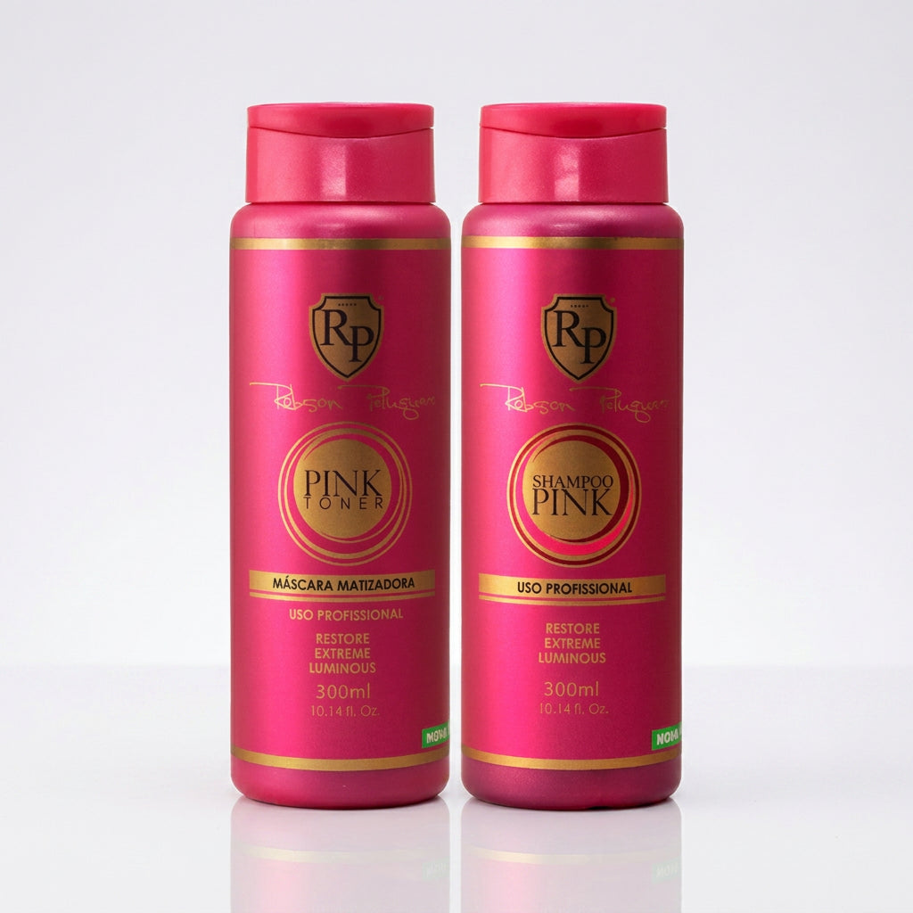 Kit Home Care Pink 300ml Robson Peluquero