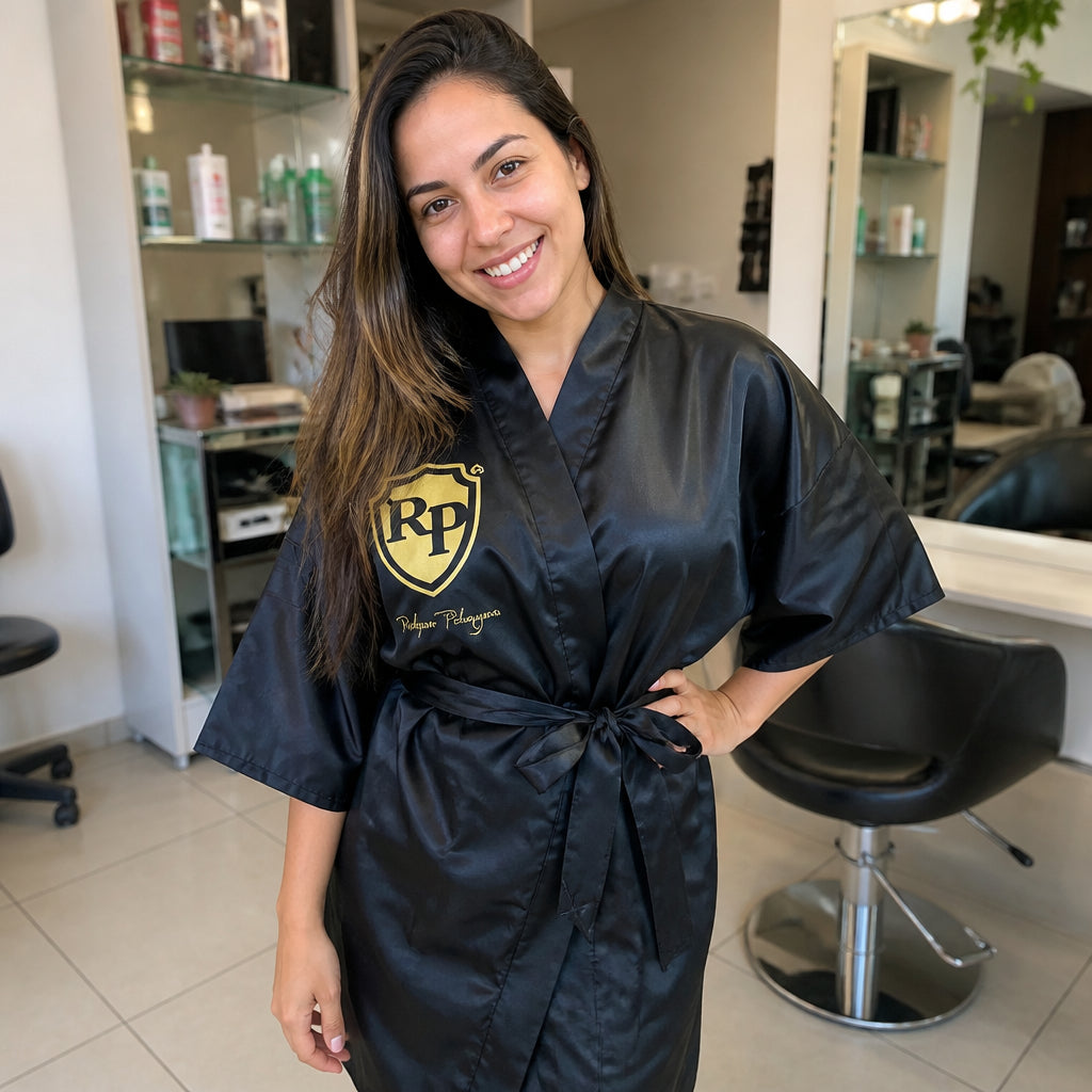 Kimono Preto Robson Peluquero