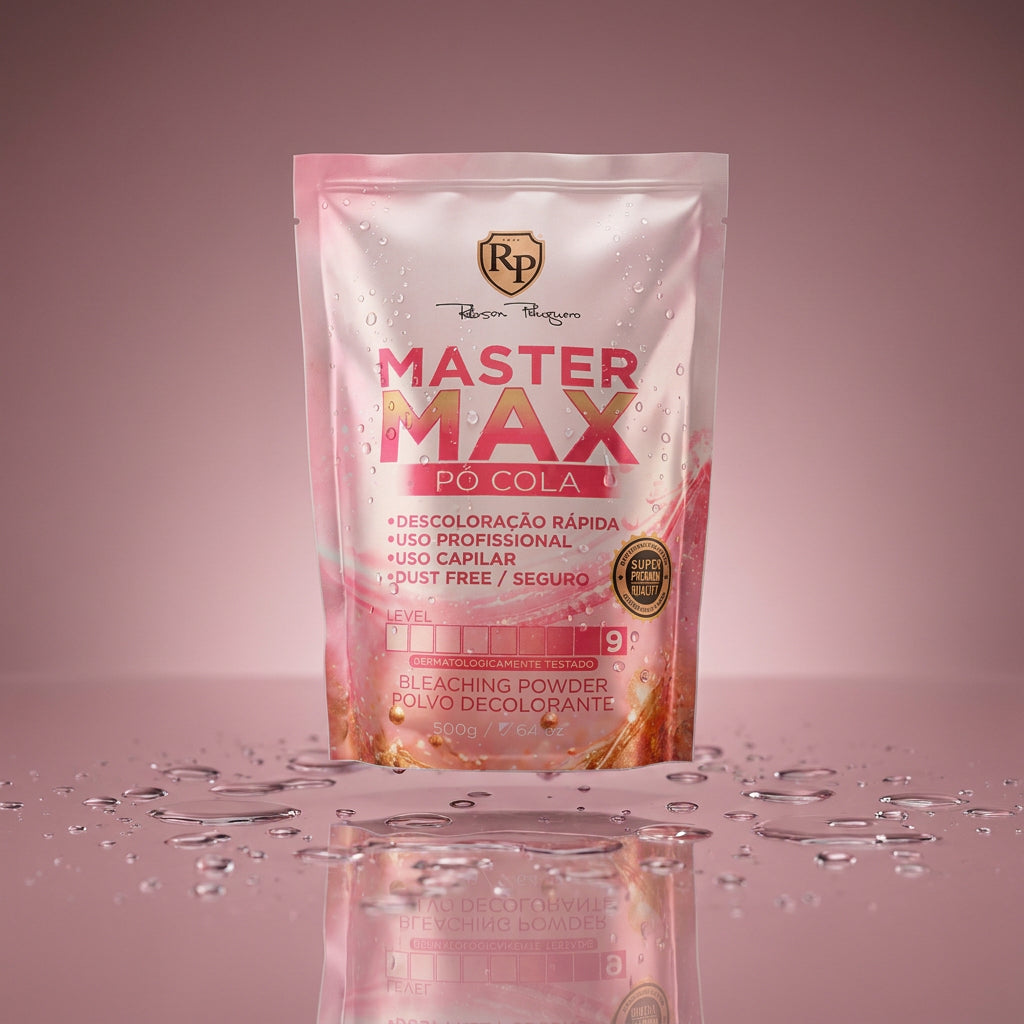 Pó Descolorante Pó Cola Master Max 500gr Robson Peluquero Descolorante Profissional