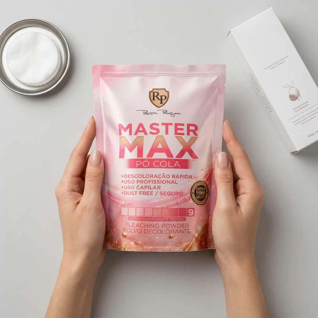 Pó Descolorante Pó Cola Master Max 500gr Robson Peluquero Descolorante Profissional