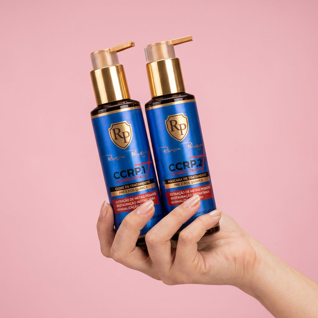 Kit CCRP Carvão Ativado 150ml Robson Peluquero