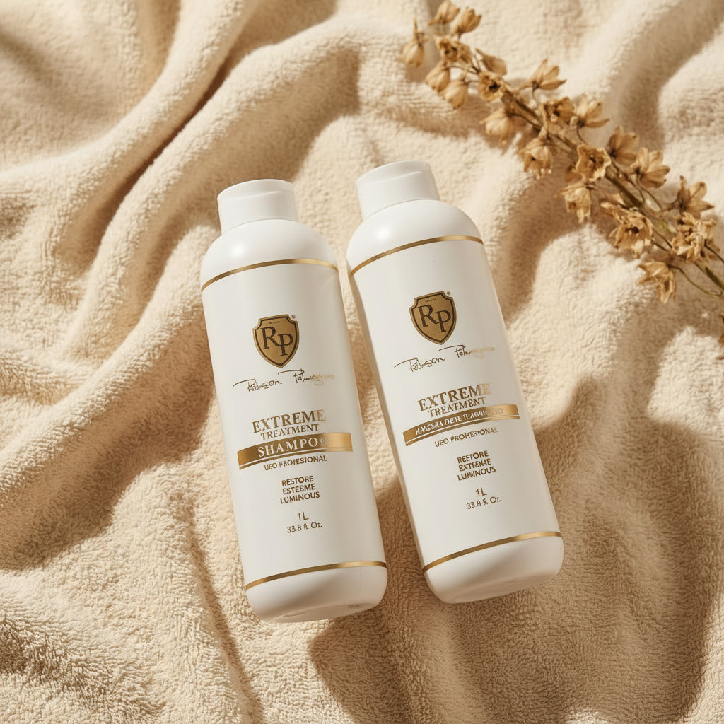 Kit Extreme Treatment 1 Litro Shampoo + Máscara Robson Peluquero