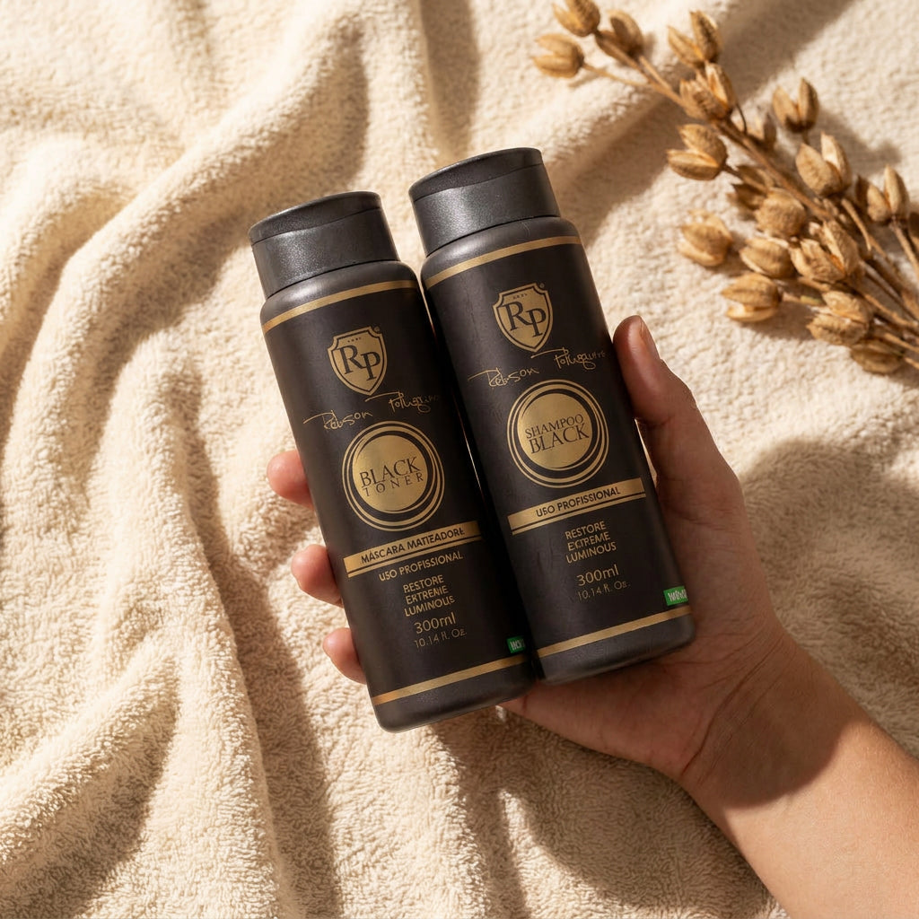 Kit Home Care Black 300ml Robson Peluquero