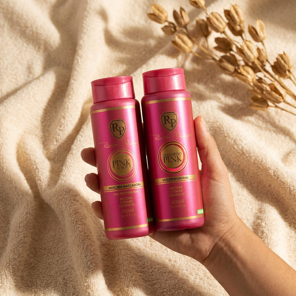 Kit Home Care Pink 300ml Robson Peluquero