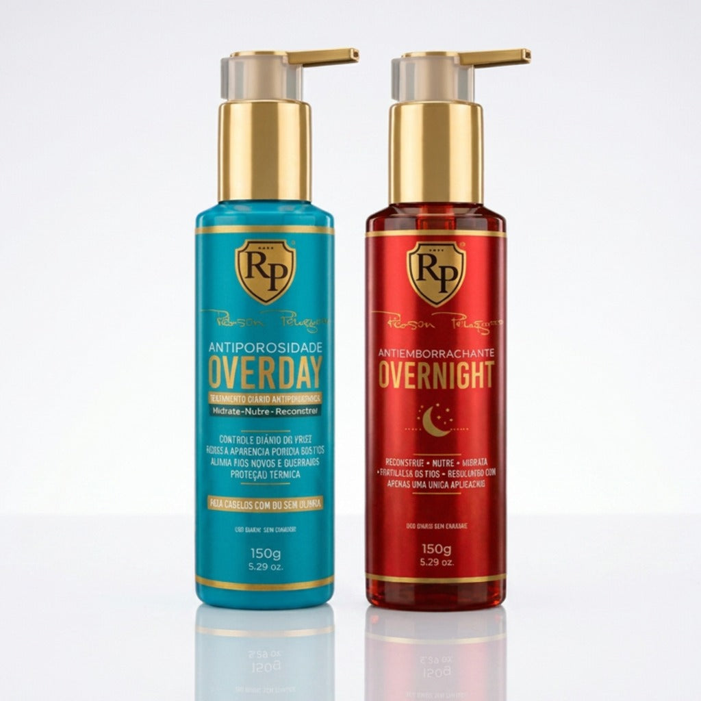 Combo Overday antiporosidade + Overnight Antiemborrachante 150ml Robson Peluquero