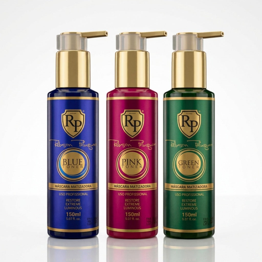 Combo Matizadores 150ml (Pink, Blue e Green)